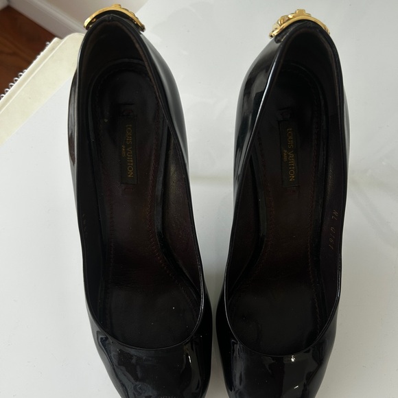 Louis Vuitton heel oh really! peep toe platform heels. Size 39 - Picture 4 of 5